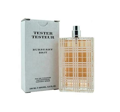 burberry brit 100ml tester